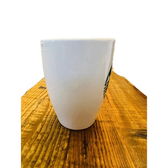 2011 Starbucks Coffee Co. Coffee Cup Mug 16 fl. oz. Green & White Logo - Picture 3 of 9
